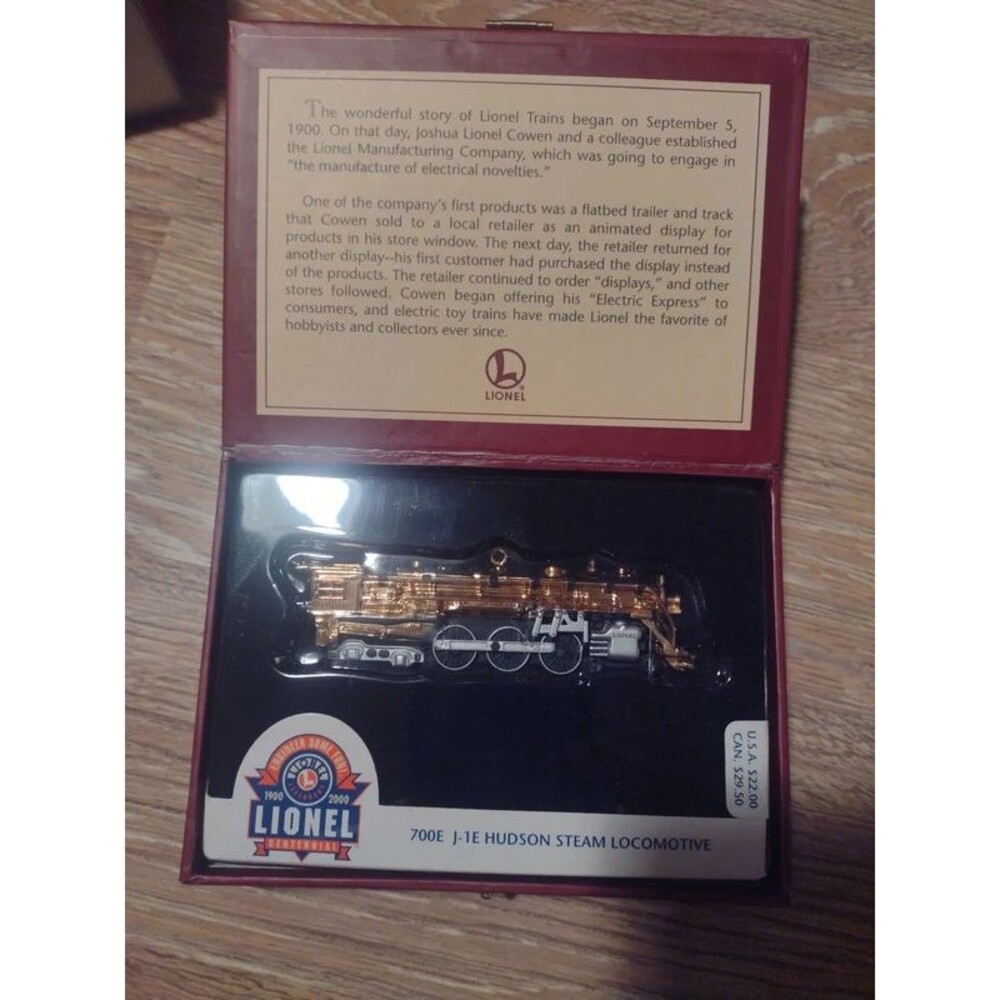 Hallmark Keepsake Lionel 100th Anniversary 700E J-1E Hudson Steam ornament